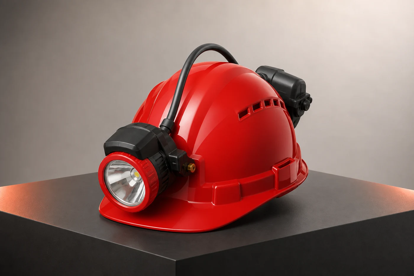 Smart safety helmet configured for mining operations